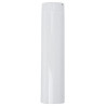 Burlan emailat alb cal. 1, 110/250 mm