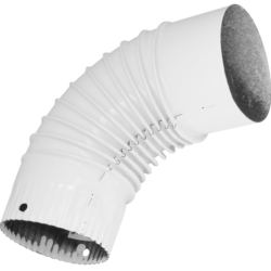 Cot emailat alb cal.1, 120 mm