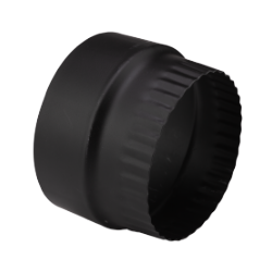 Reducție negru vopsit 130/120 mm
