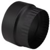 Reducție negru vopsit 130/120 mm