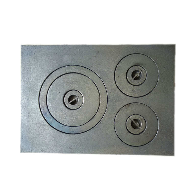 Plită fontă cu 3 ochiuri mare 475x640 mm Plită fontă cu 3 ochiuri mare 475x640 mm