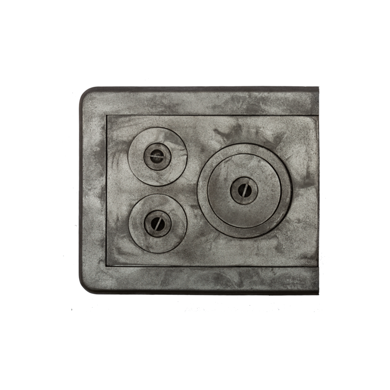 Garnitură cu 3 ochi mic 610x530 mm Garnitură cu 3 ochi mic 610x530 mm