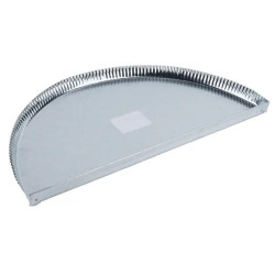 Cenușar din tablă zincată 450x200 mm