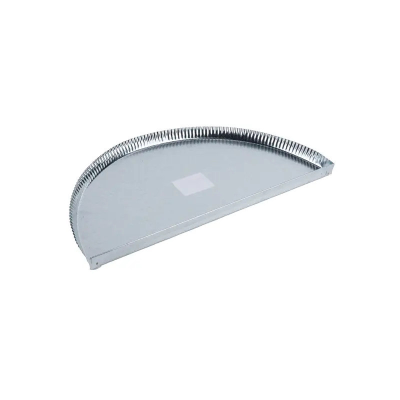 Cenușar din tablă zincată 450x200 mm Cenușar din tablă zincată 450x200 mm