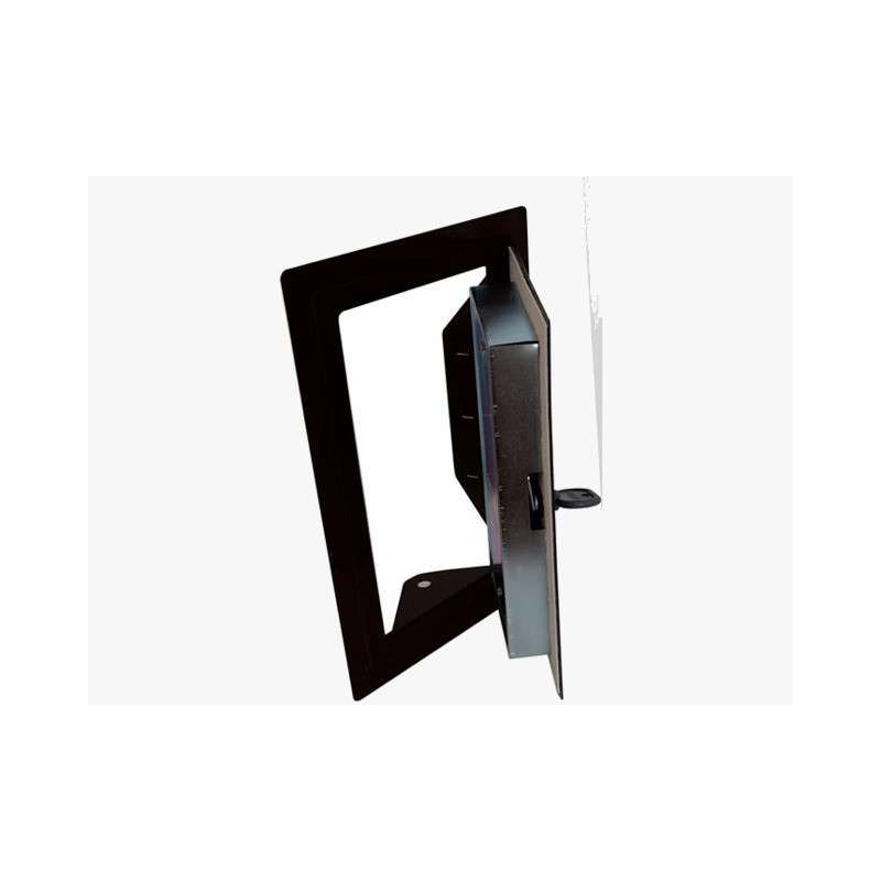 Ușă horn tablă neagră vopsită 350x230 mm Ușă horn tablă neagră vopsită 350x230 mm