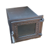 Cuptor sobă fontă cu geam 390x360x330 mm