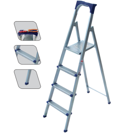 Scară zincată 5+1 trepte