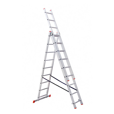 Scară aluminiu 3x10 trepte