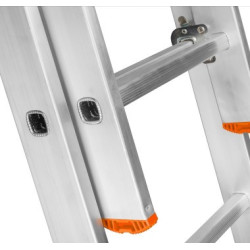 Scară aluminiu 3x10 trepte