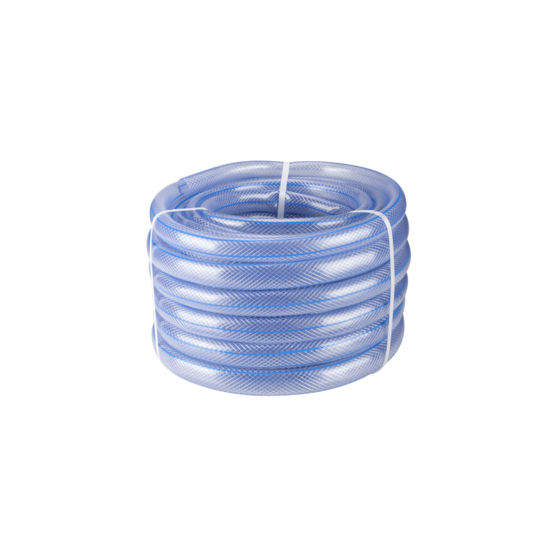 Furtun transparent cu inserţie 1"