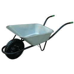 Roabă construcţii profesional 90 l roată cu cameră 400/8