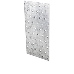 Placă perforată îmbinare lemn 100x40x2 mm