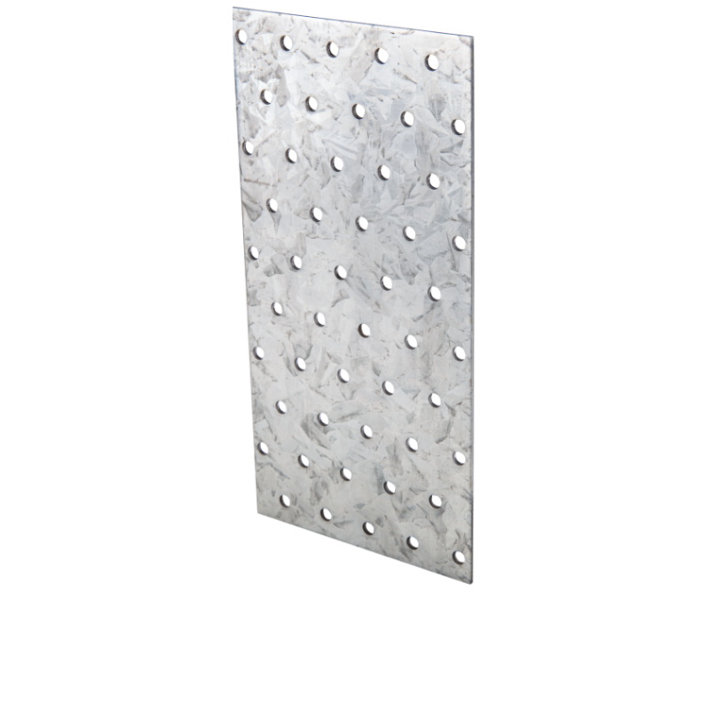 Placă perforată îmbinare lemn 100x40x2 mm