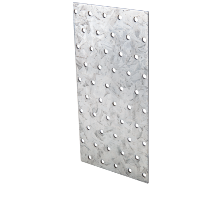 Placă perforată îmbinare lemn 100x40x2 mm