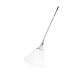 Greblă flexibilă cu coadă telescopică