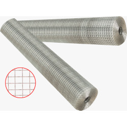 Plasă sudată ZN 10x10x0,8 mm, 25 m