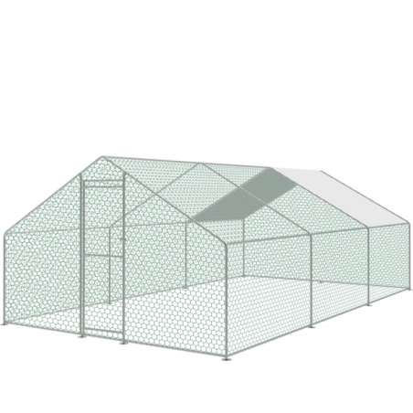 Coteţ găină 3x6x2 m