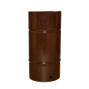 Burlan emailat maro cal. 1, 110/250 mm