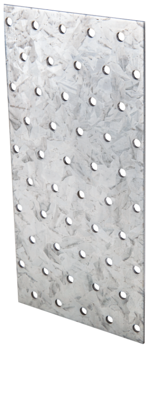 Placă perforată îmbinare lemn 200x80x2 mm