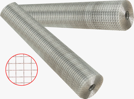 Plasă sudată ZN 10x10x0,8 mm, 25 m