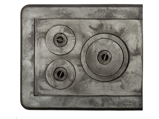 Garnitură cu 3 ochi mic 610x530 mm