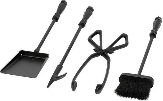 Set ustensile şemineu forjat