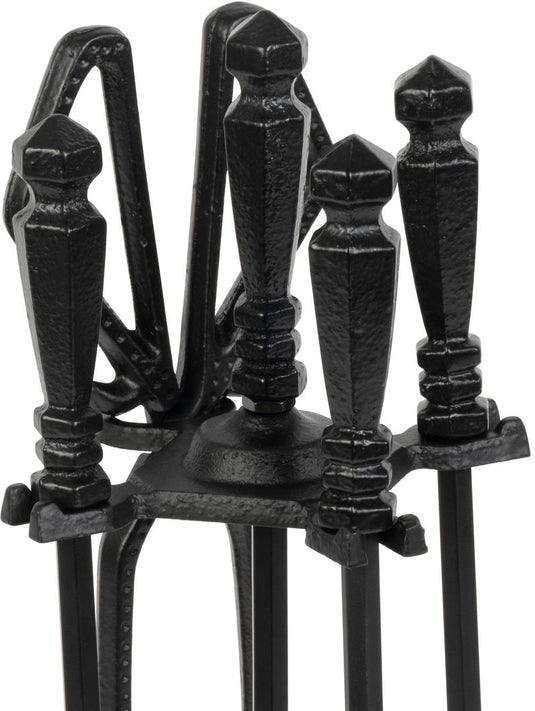 Set ustensile şemineu forjat
