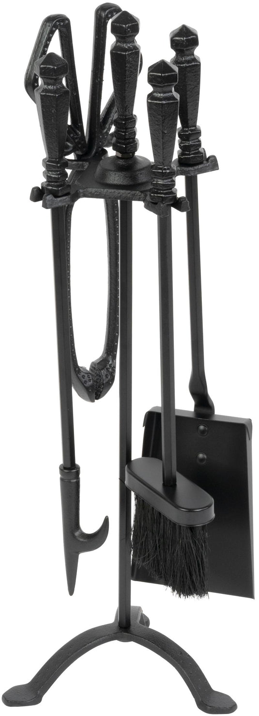 Set ustensile şemineu forjat